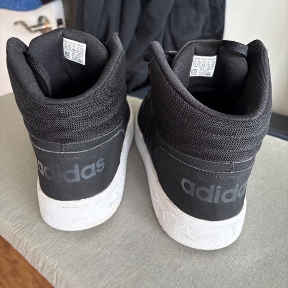 Adidas high top sneakers - black - size 13 - Picture 3 of 5